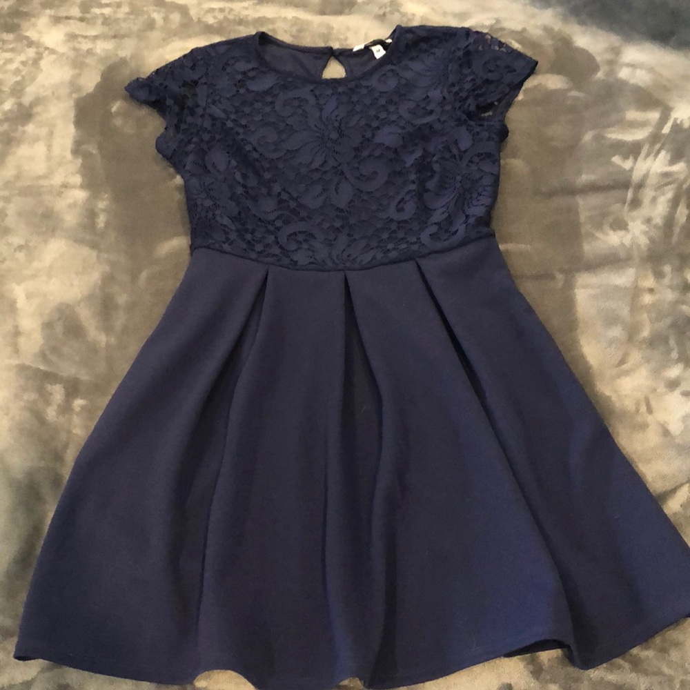 Speechless Navy dress